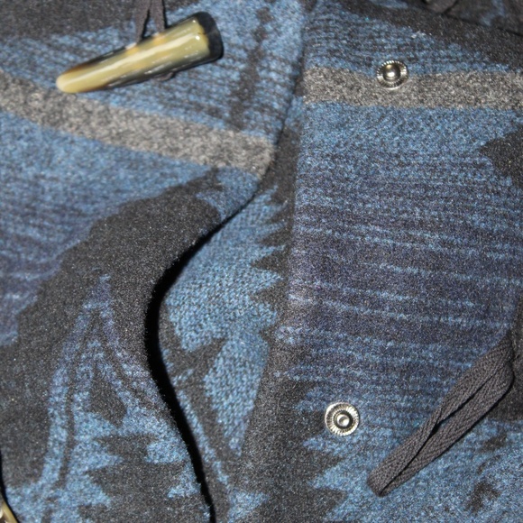 Buffalo Jackson Trading Co. Fur Hooded Fleece Jacket w/ Drawstring. Sz. L - Picture 10 of 12